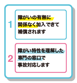 学生総合補償制度の特徴