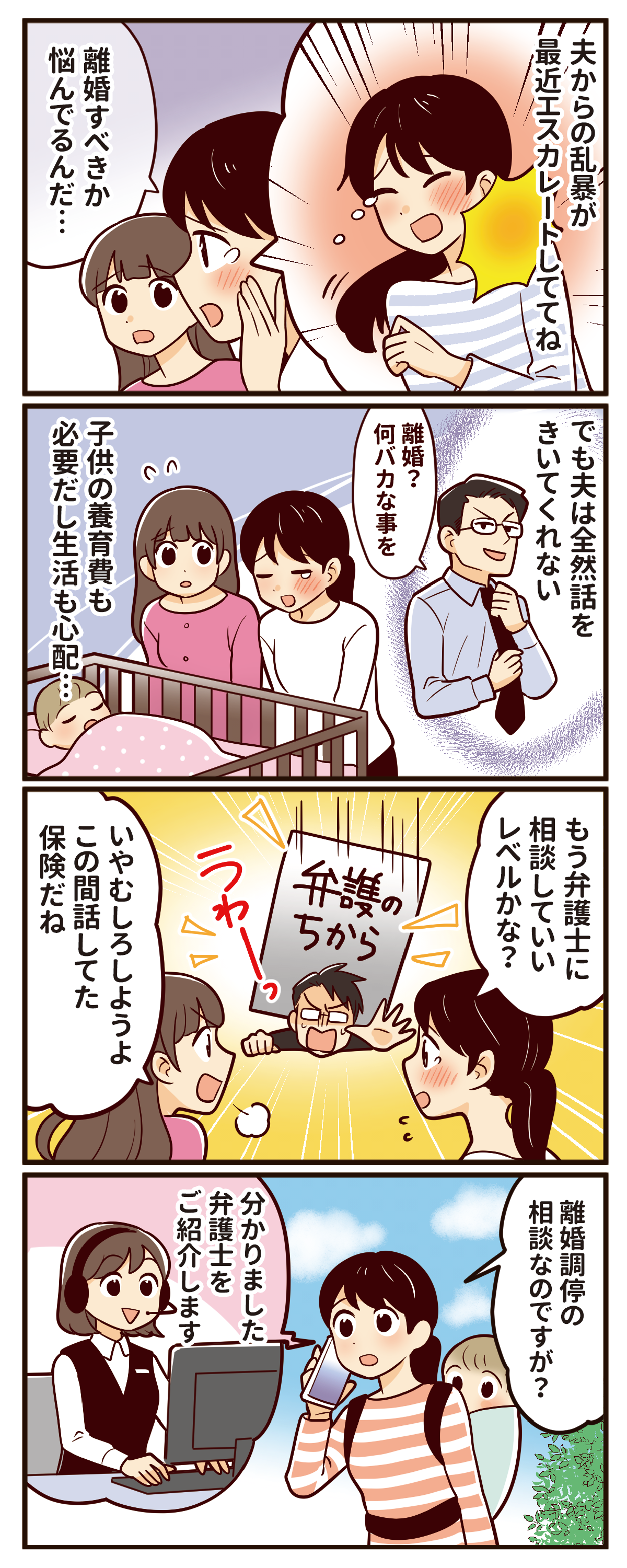 DV 離婚調停問題